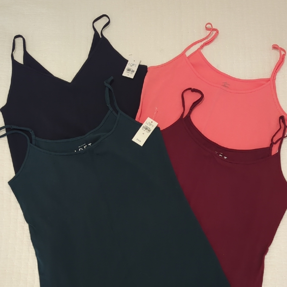 Bundle of Cotton Camisole Tops (NWT / Never worn)